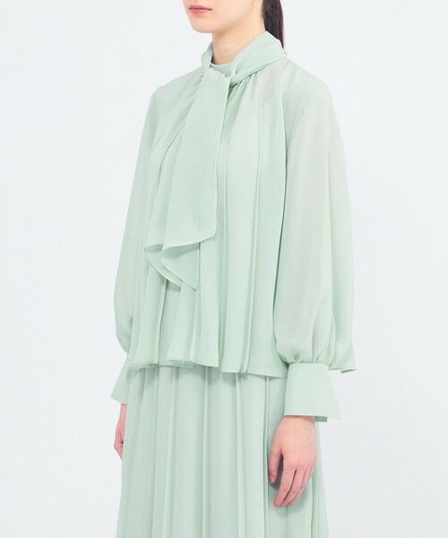 EPOCA / エポカ シャツ・ブラウス | エアリーシフォン プリーツブラウス | 詳細8