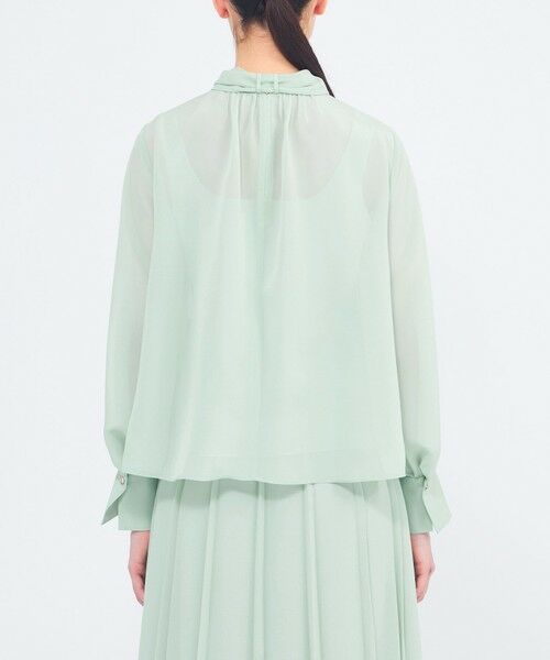 EPOCA / エポカ シャツ・ブラウス | エアリーシフォン プリーツブラウス | 詳細9