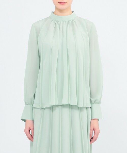 EPOCA / エポカ シャツ・ブラウス | エアリーシフォン プリーツブラウス | 詳細10