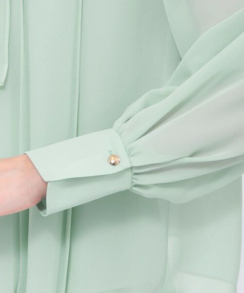 EPOCA / エポカ シャツ・ブラウス | エアリーシフォン プリーツブラウス | 詳細12