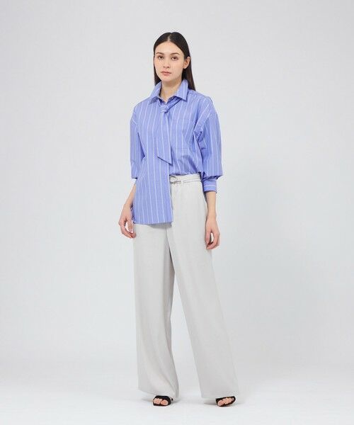 EPOCA / エポカ シャツ・ブラウス | カラーコットンストライプシャツ | 詳細3
