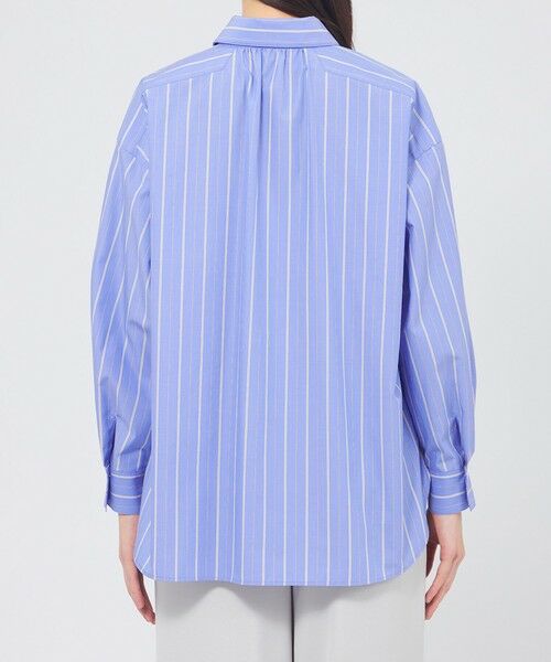 EPOCA / エポカ シャツ・ブラウス | カラーコットンストライプシャツ | 詳細7