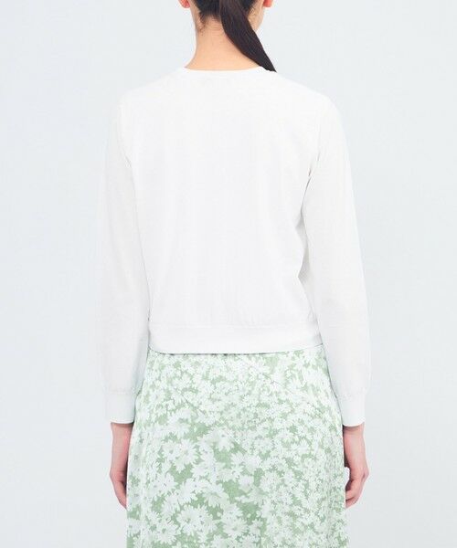 EPOCA / エポカ ニット・セーター | シルクシフォンコンビ ニットカーディガン | 詳細6