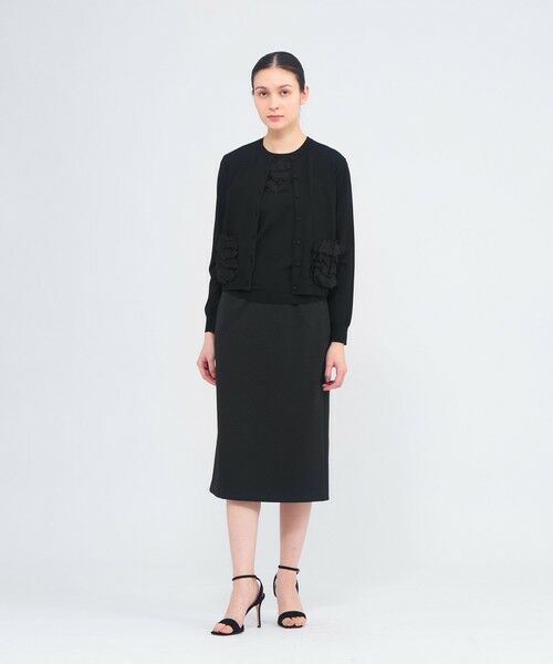 EPOCA / エポカ ニット・セーター | シルクシフォンコンビ ニットプルオーバー | 詳細3