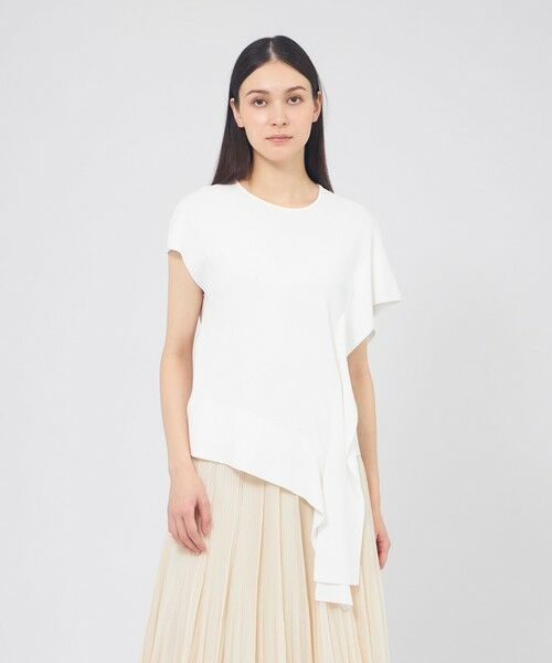 EPOCA / エポカ ニット・セーター | ドレープニットプルオーバー（ホワイト1）