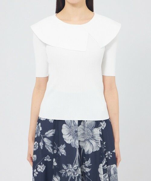 EPOCA / エポカ ニット・セーター | ワイドリブカラーニット プルオーバー | 詳細4