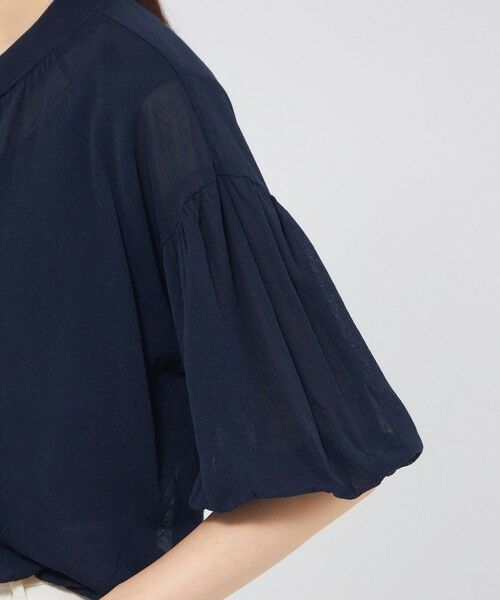 EPOCA / エポカ ニット・セーター | シアーコットンナイロン ショートニットブルゾン | 詳細8