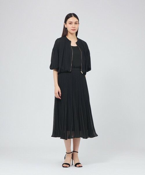 EPOCA / エポカ ニット・セーター | シアーコットンナイロン ショートニットブルゾン | 詳細2