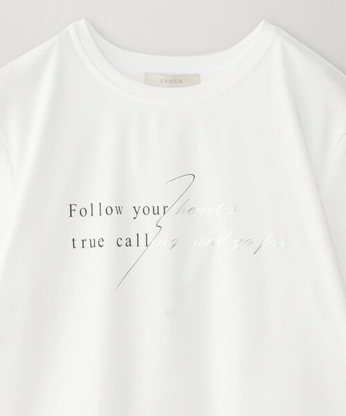 EPOCA / エポカ カットソー | シャイニーロゴTシャツ | 詳細2