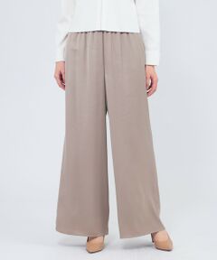 EPOCA / エポカ その他パンツ | 【WEB＆一部店舗限定】サテンワイドパンツ