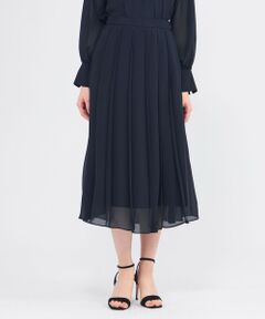 EPOCA / エポカ ロング・マキシ丈スカート | エアリーシフォン プリーツスカート
