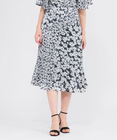 EPOCA / エポカ ロング・マキシ丈スカート | デイジープリント Aラインスカート