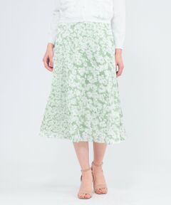 EPOCA / エポカ ロング・マキシ丈スカート | デイジープリント Aラインスカート