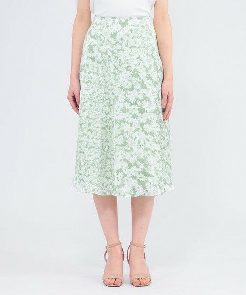 EPOCA / エポカ ロング・マキシ丈スカート | デイジープリント Aラインスカート | 詳細3