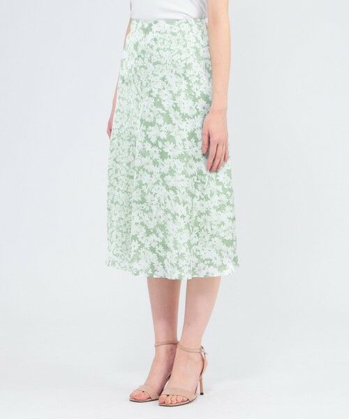 EPOCA / エポカ ロング・マキシ丈スカート | デイジープリント Aラインスカート | 詳細4