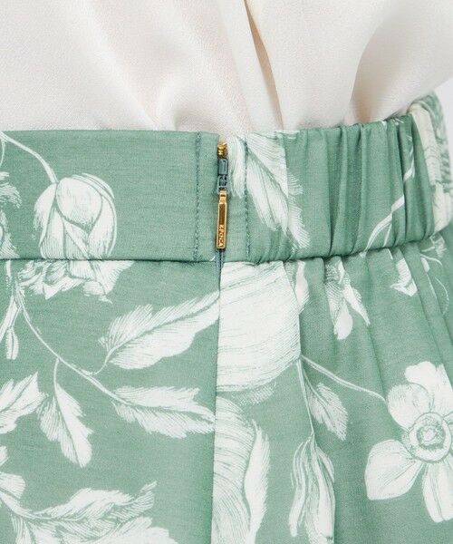 EPOCA / エポカ ロング・マキシ丈スカート | シアーフローラルプリント フレアスカート | 詳細7