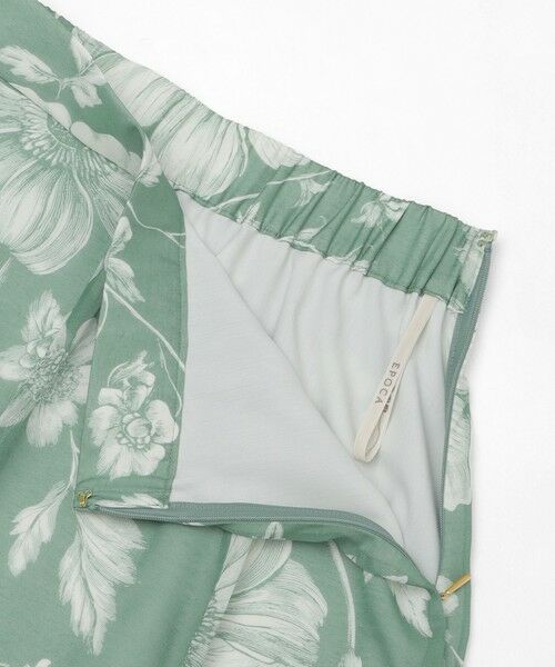 EPOCA / エポカ ロング・マキシ丈スカート | シアーフローラルプリント フレアスカート | 詳細8