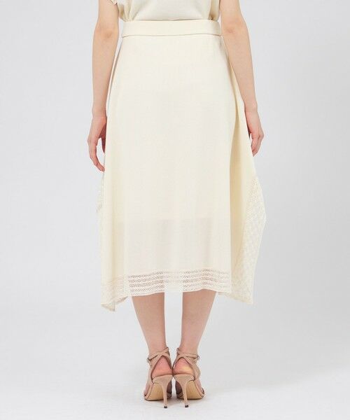 EPOCA / エポカ ロング・マキシ丈スカート | コイルレースコンビニット イレギュラーヘムスカート | 詳細5