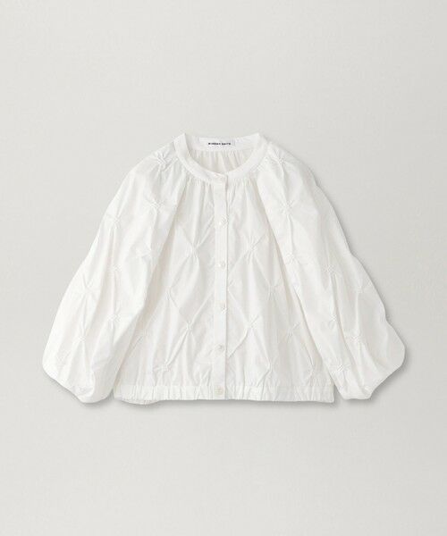 EPOCA / エポカ シャツ・ブラウス | 【MIHOKO SAITO】ボリュームブラウス《WEB＆EPOCA THE SHOP店舗限定》（オフホワイト1）