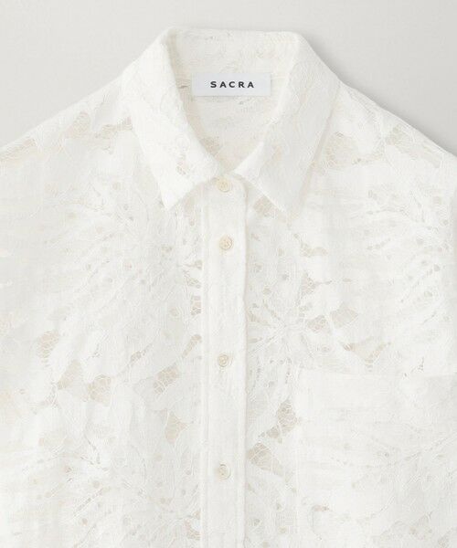 EPOCA / エポカ シャツ・ブラウス | 【SACRA】レースブラウス《WEB＆EPOCA THE SHOP店舗限定》 | 詳細2