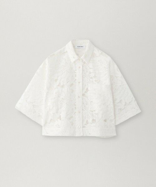 EPOCA / エポカ シャツ・ブラウス | 【SACRA】レースブラウス《WEB＆EPOCA THE SHOP店舗限定》（オフホワイト1）