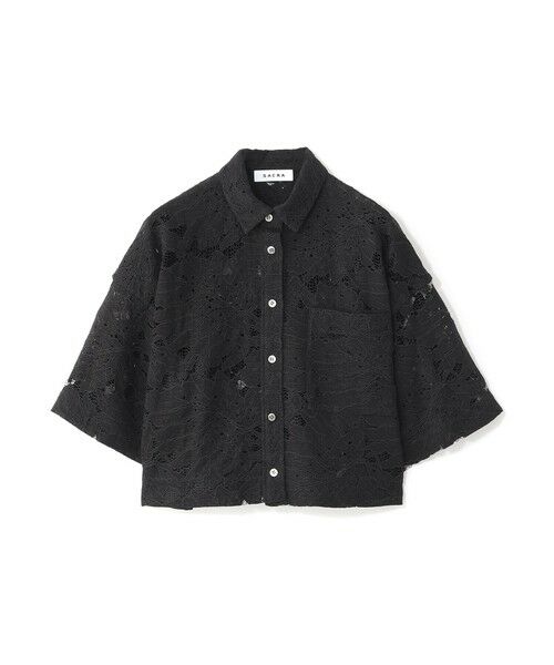 EPOCA / エポカ シャツ・ブラウス | 【SACRA】レースブラウス《WEB＆EPOCA THE SHOP店舗限定》（ブラック1）