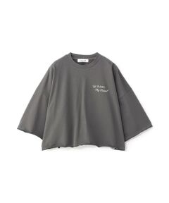 EPOCA / エポカ カットソー | 【SACRA】ロゴクロップドカットソー《WEB＆EPOCA THE SHOP店舗限定》