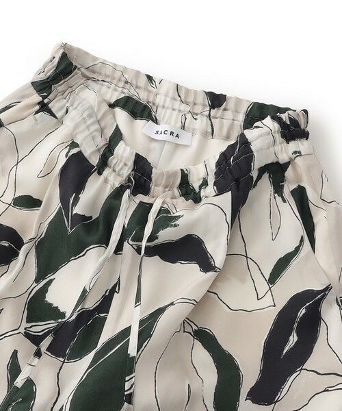 EPOCA / エポカ その他パンツ | 【SACRA】リーフ柄パンツ《WEB＆EPOCA THE SHOP店舗限定》 | 詳細7