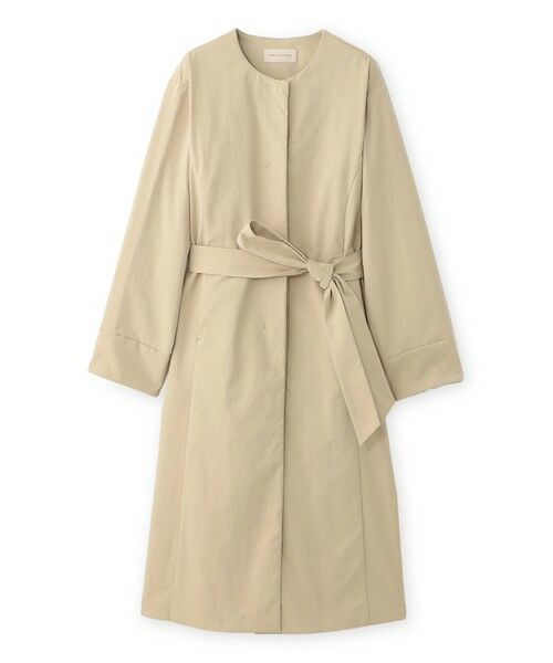 EPOCA / エポカ その他アウター | 【EPOCA STORIA】ノーカラーツイルコート《WEB＆EPOCA THE SHOP店舗限定》（ベージュ1）