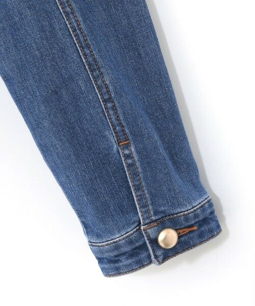 EPOCA / エポカ ノーカラージャケット | 【EPOCA STORIA】ノーカラーデニムジャケット(インディゴ)《WEB＆EPOCA THE SHOP店舗限定》 | 詳細3