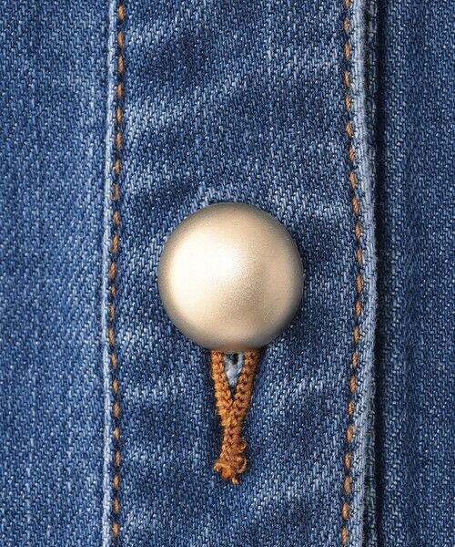 EPOCA / エポカ ノーカラージャケット | 【EPOCA STORIA】ノーカラーデニムジャケット(インディゴ)《WEB＆EPOCA THE SHOP店舗限定》 | 詳細6