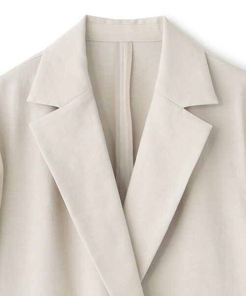 EPOCA / エポカ ノーカラージャケット | 【EPOCA STORIA】バイオツイルジャケット《WEB＆EPOCA THE SHOP店舗限定》 | 詳細2