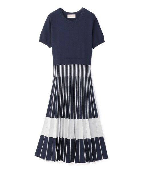 EPOCA / エポカ ロング・マキシ丈ワンピース | 【EPOCA STORIA】ニットドレス《WEB＆EPOCA THE SHOP店舗限定》（ネイビー2）