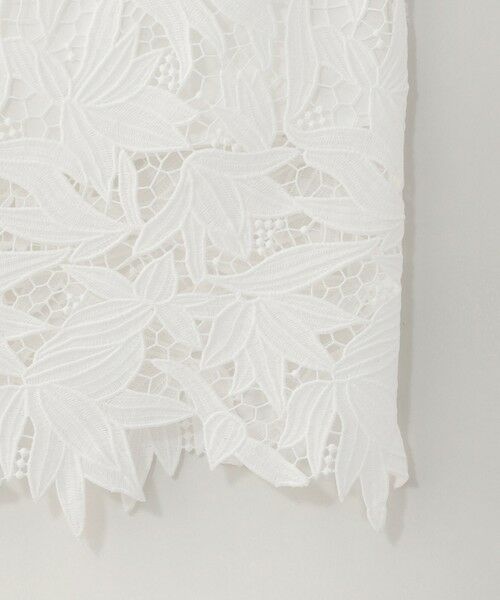 EPOCA / エポカ ロング・マキシ丈スカート | 【EPOCA STORIA】ケミカルレーススカート《WEB＆EPOCA THE SHOP店舗限定》 | 詳細4