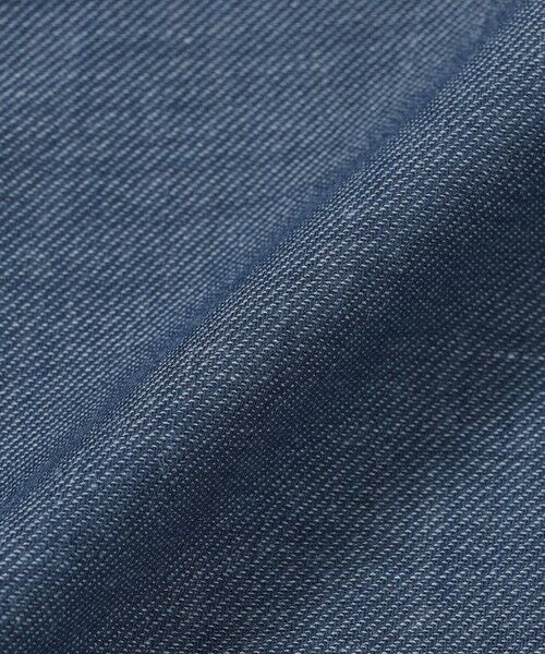 EPOCA / エポカ ノーカラージャケット | ラミーデニム テーラードジャケット | 詳細11