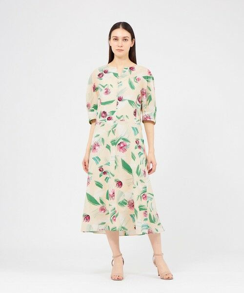 EPOCA / エポカ ロング・マキシ丈ワンピース | ペインティングベリス プリントワンピース | 詳細2