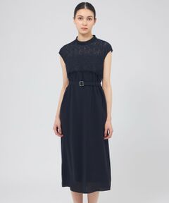 EPOCA / エポカ ロング・マキシ丈ワンピース | リバーレースケープドレス