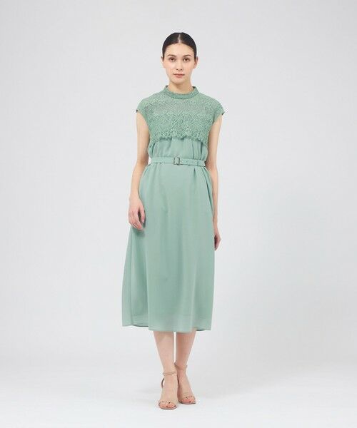 EPOCA / エポカ ロング・マキシ丈ワンピース | リバーレースケープドレス | 詳細4