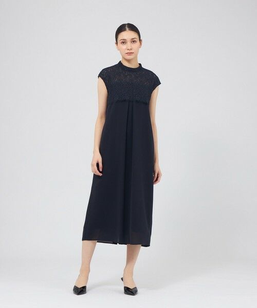 EPOCA / エポカ ロング・マキシ丈ワンピース | リバーレースケープドレス | 詳細1