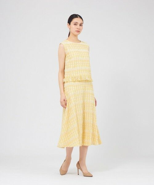 EPOCA / エポカ シャツ・ブラウス | シアーライトツイード ノースリーブブラウス | 詳細3