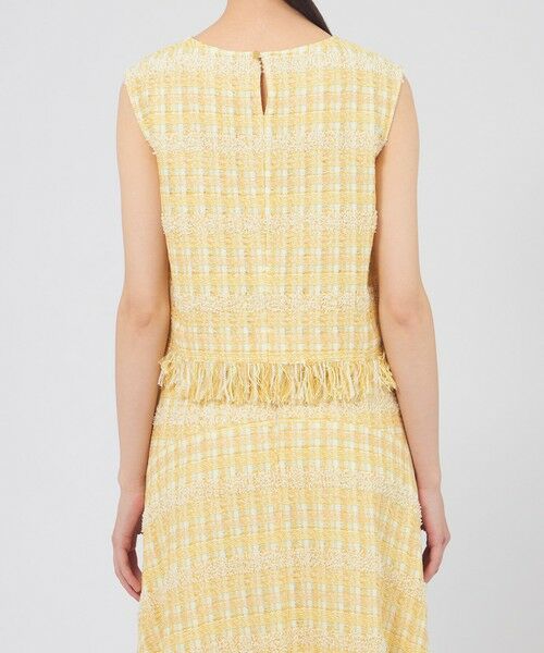 EPOCA / エポカ シャツ・ブラウス | シアーライトツイード ノースリーブブラウス | 詳細6