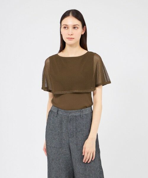 EPOCA / エポカ ニット・セーター | メッシュレイヤードニット 2WAYプルオーバー | 詳細4