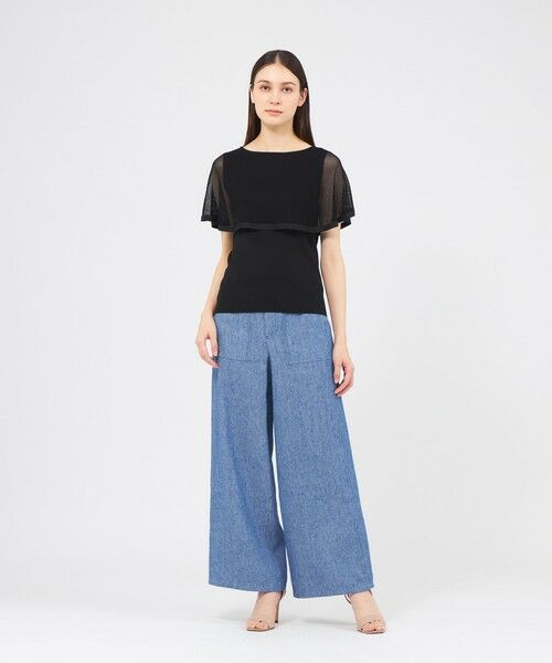 EPOCA / エポカ ニット・セーター | メッシュレイヤードニット 2WAYプルオーバー | 詳細8