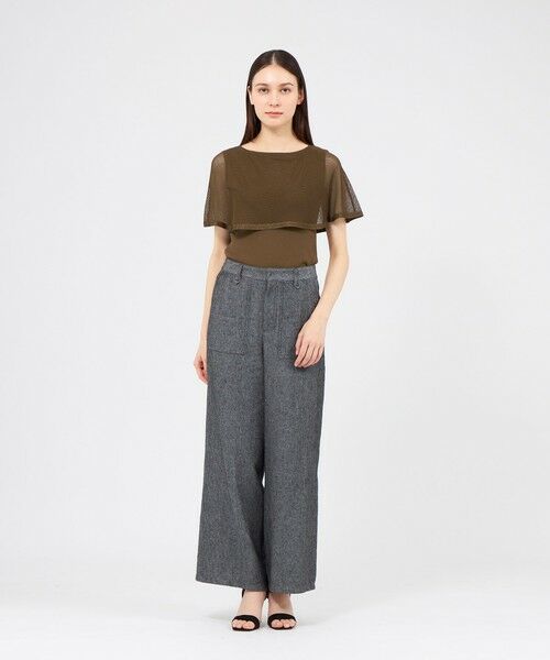 EPOCA / エポカ ニット・セーター | メッシュレイヤードニット 2WAYプルオーバー | 詳細12