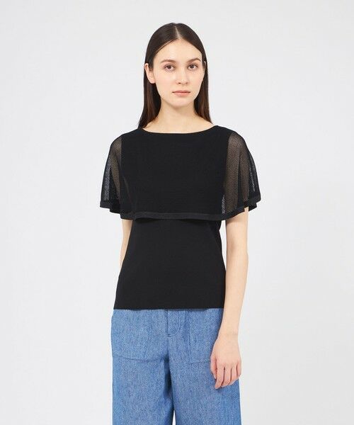 EPOCA / エポカ ニット・セーター | メッシュレイヤードニット 2WAYプルオーバー | 詳細2