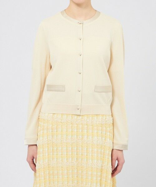 EPOCA / エポカ ニット・セーター | サテンコンビニット カーディガン | 詳細3