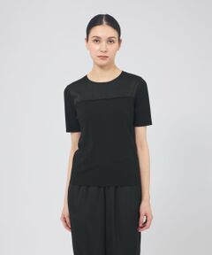 EPOCA / エポカ ニット・セーター | サテンコンビニット プルオーバー