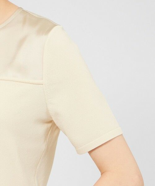 EPOCA / エポカ ニット・セーター | サテンコンビニット プルオーバー | 詳細6
