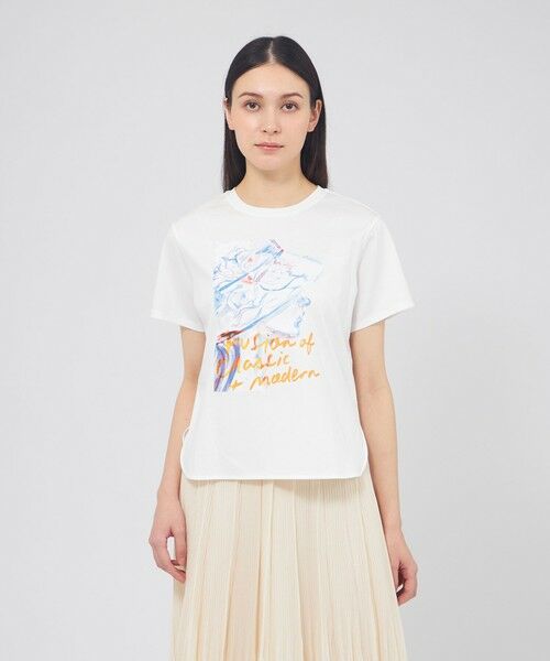 EPOCA / エポカ カットソー | アニバーサリープリントTシャツ（ホワイト1）