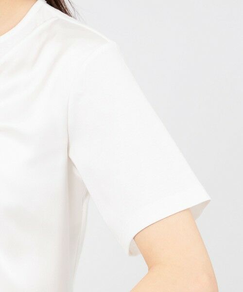 EPOCA / エポカ カットソー | サテンコンビジャージー デザインカットソー | 詳細6